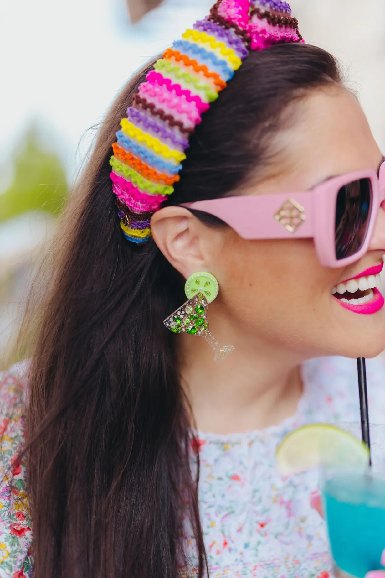 margarita_earrings_with_g_2.webp Margarita Earrings with Green Crystals-Brianna Cannon Online