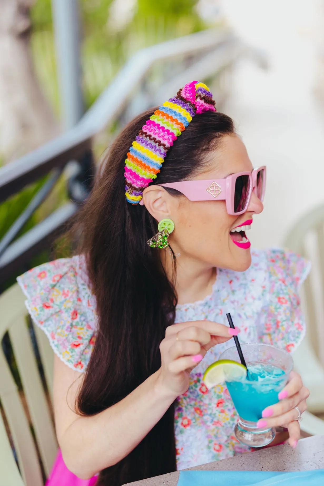 margarita_earrings_with_g_3.webp Margarita Earrings with Green Crystals-Brianna Cannon Online