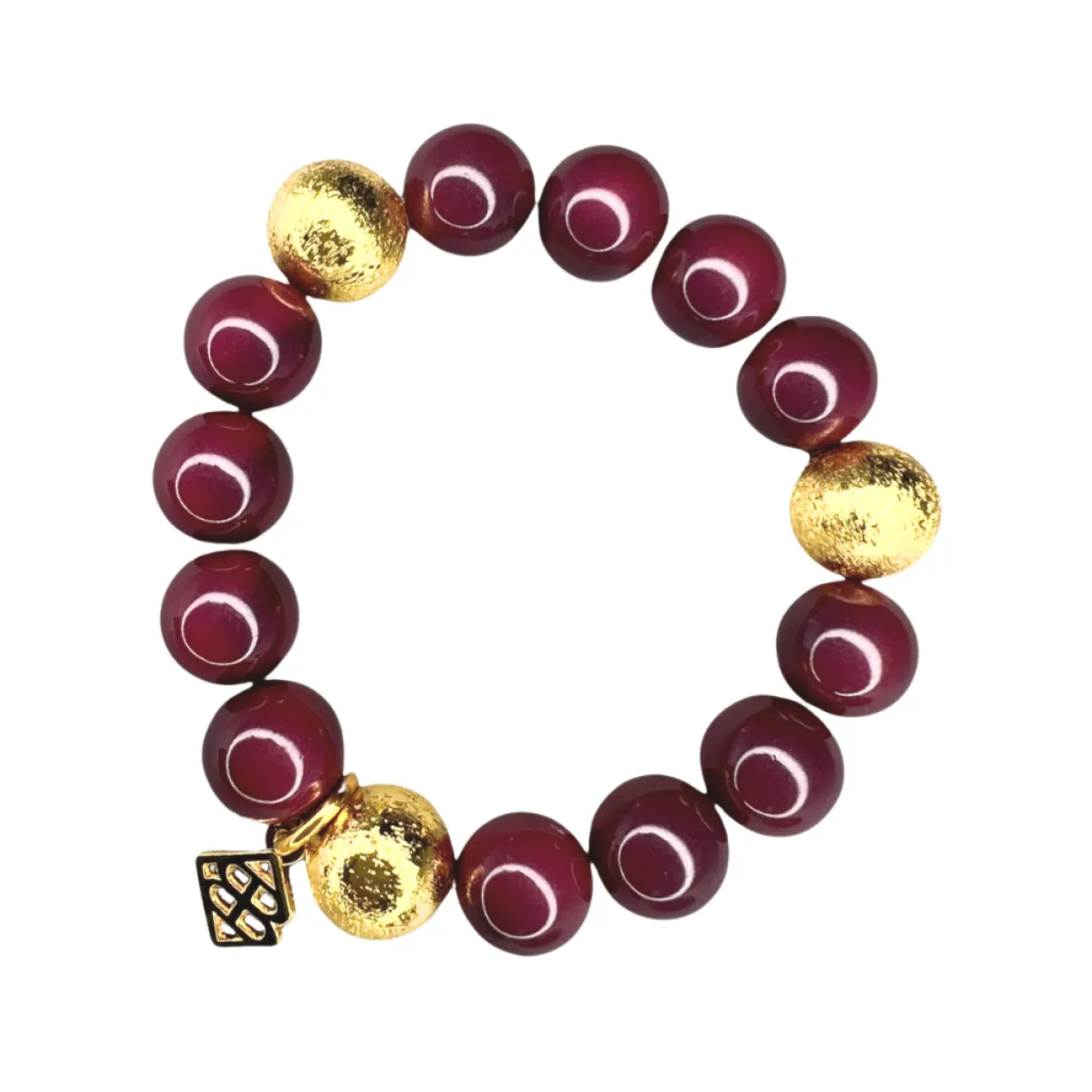 maroon_beaded_brianna_bra_0.webp Maroon Beaded Brianna Bracelet-Brianna Cannon Clearance