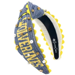 Michigan Adult Cross Stitch Headband-Brianna Cannon Fashion