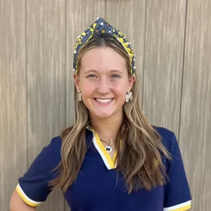 Michigan Adult Cross Stitch Headband-Brianna Cannon Fashion