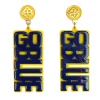 Michigan Blue GO BLUE Earrings-Brianna Cannon Hot