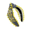 Michigan Child MICHIGAN WOLVERINES Cross Stitch Headband-Brianna Cannon Sale