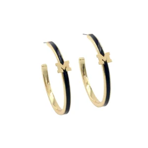 Michigan Logo Hoop Earring-Brianna Cannon Sale