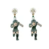 Michigan State Sparty Earrings-Brianna Cannon Discount