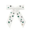 Michigan State White Bow Barrette-Brianna Cannon New