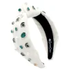 Michigan State White Logo Headband-Brianna Cannon New