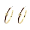 Mississippi State Logo Hoop Earrings-Brianna Cannon Outlet