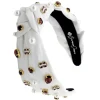 Mississippi State White Logo Headband-Brianna Cannon New