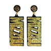 Missouri Gold MIZZOU Earrings-Brianna Cannon Hot