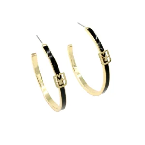 Missouri Logo Hoop Earrings-Brianna Cannon Outlet