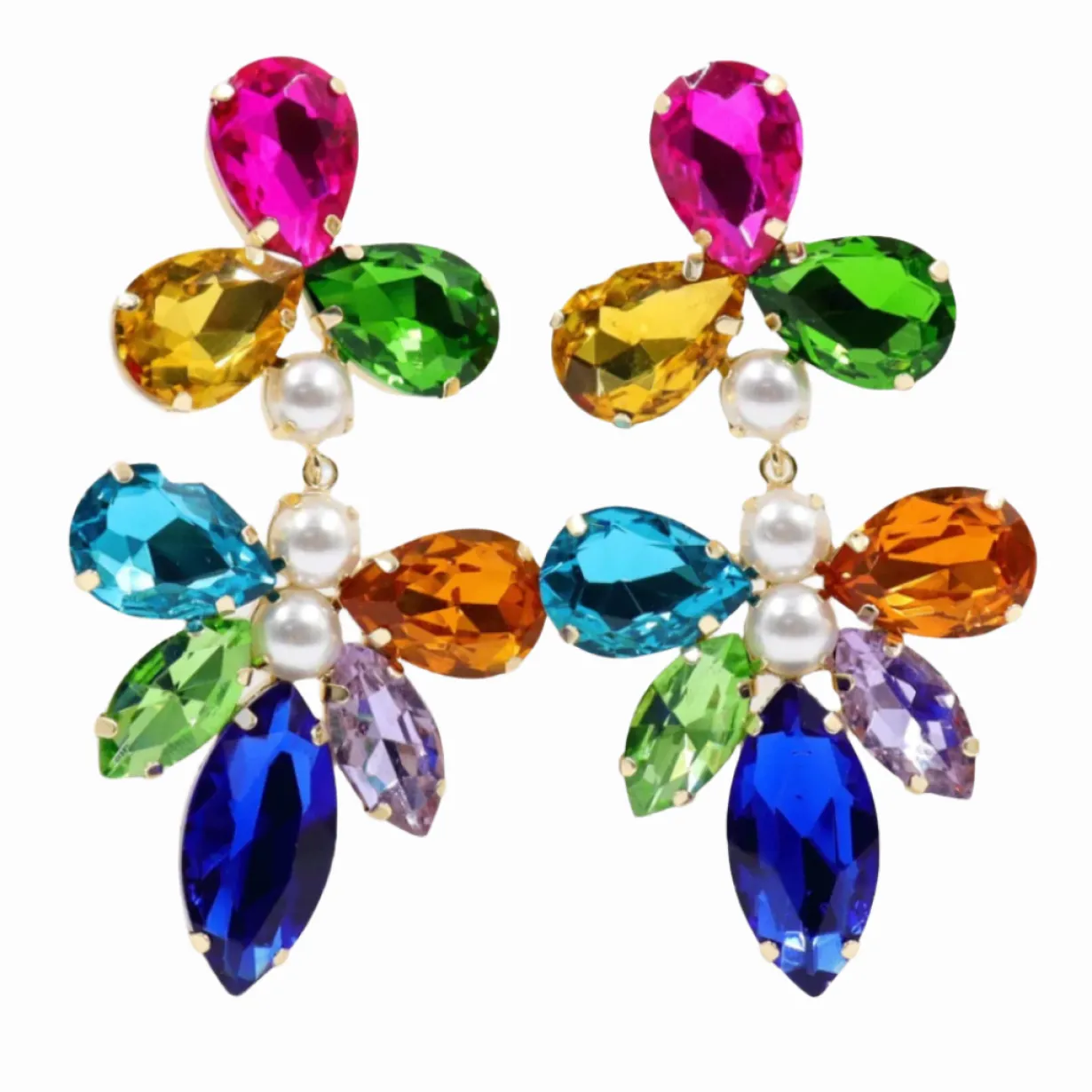 multicolored_jeweled_stat_0.webp Multi-Colored Jeweled Statement Earrings-Brianna Cannon Best