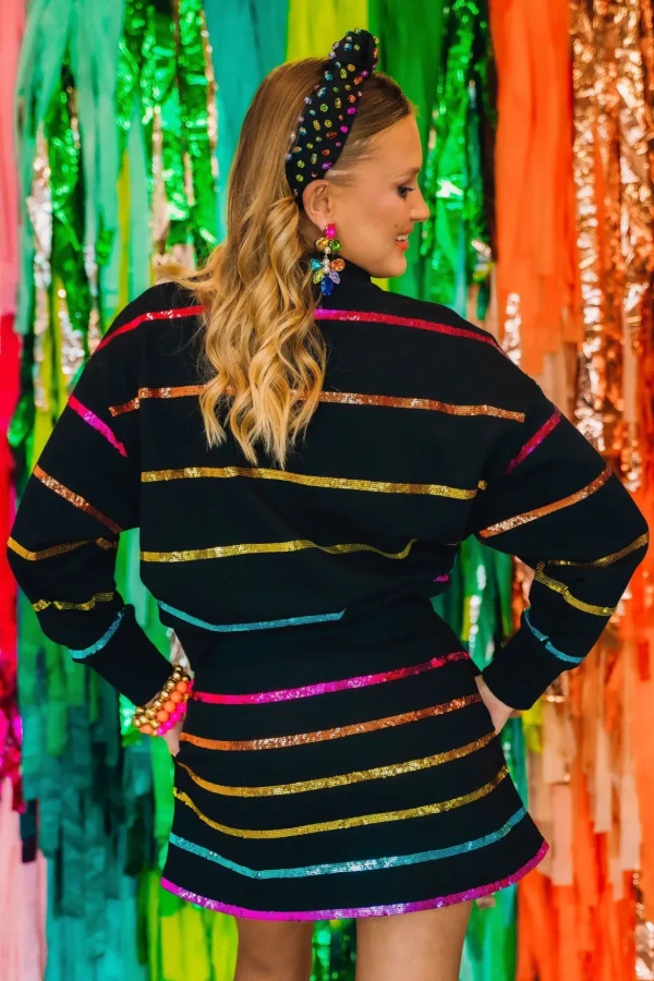 Multi-Colored Jeweled Statement Earrings-Brianna Cannon Best