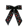 NC State Black Bow Barrette-Brianna Cannon Clearance