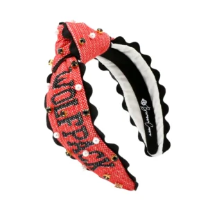 NC State Child NC STATE Cross Stitch Headband-Brianna Cannon Best