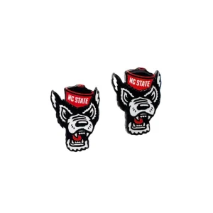 NC State Logo Stud Earrings-Brianna Cannon New
