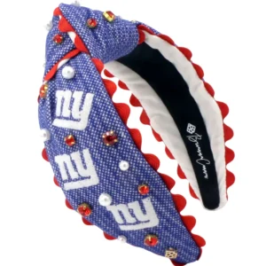 New York Giants Adult Cross Stitch Headband-Brianna Cannon Sale