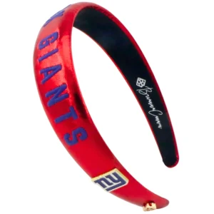 New York Giants Thin Embroidered Headband-Brianna Cannon Sale