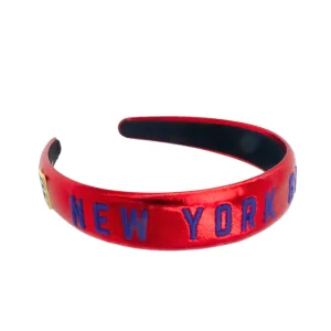 New York Giants Thin Embroidered Headband-Brianna Cannon Sale