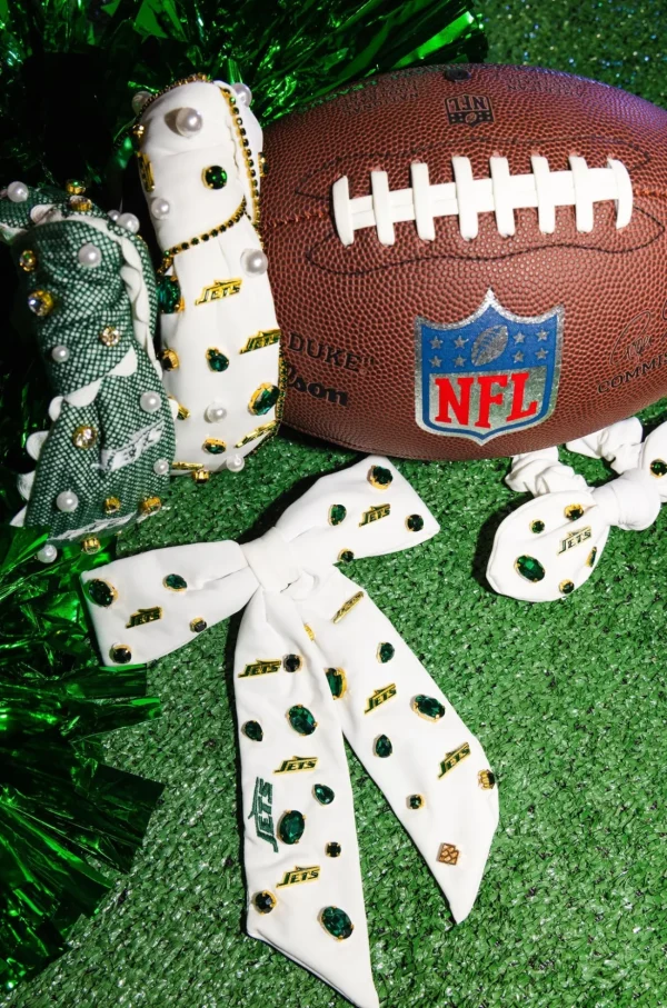 New York Jets Adult Cross Stitch Headband-Brianna Cannon Hot