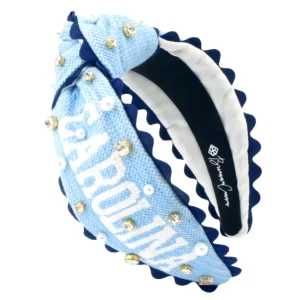 North Carolina Adult Cross Stitch Headband-Brianna Cannon Clearance