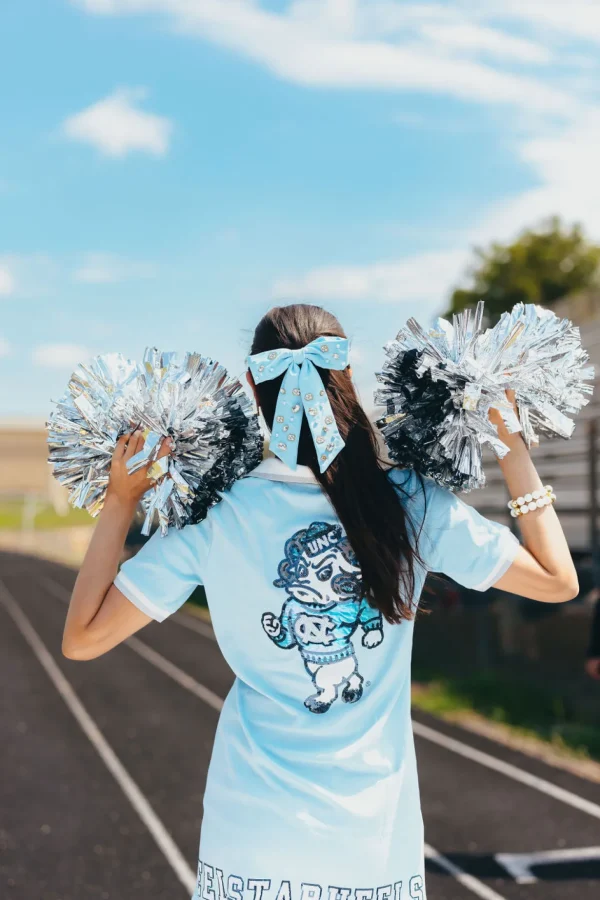 North Carolina Blue Bow Barrette-Brianna Cannon Online