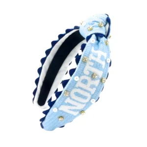 North Carolina Child Cross Stitch Headband-Brianna Cannon Clearance