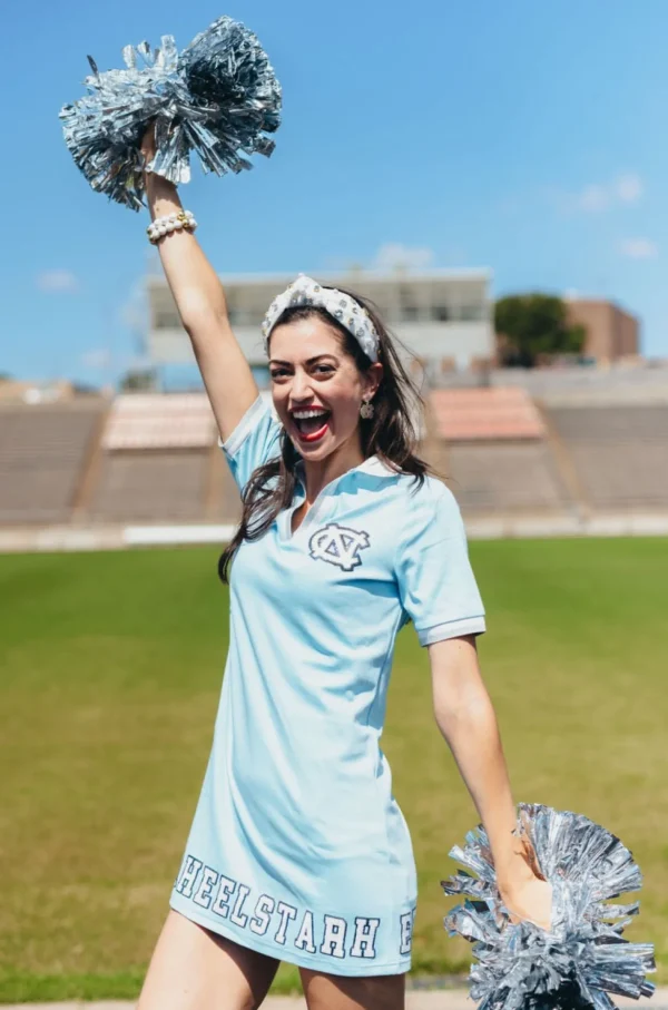 North Carolina White Logo Headband-Brianna Cannon Outlet