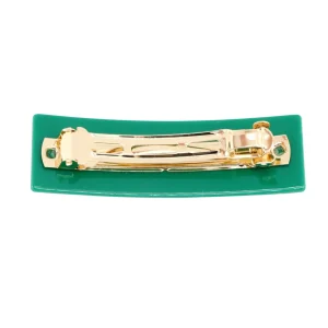 North Texas Green MEAN GREEN Rectangle Barrette Clip-Brianna Cannon Online