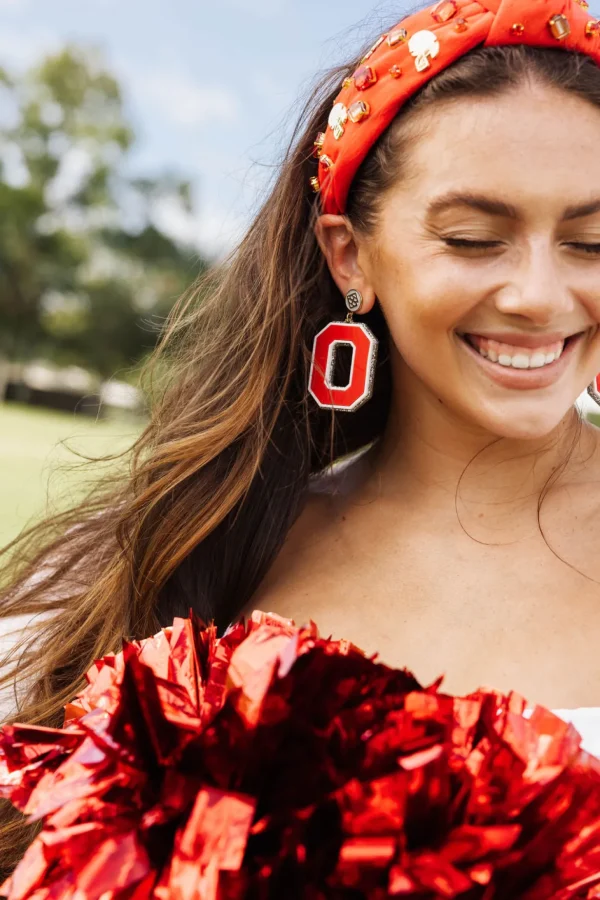 Ohio State Logo Earrings-Brianna Cannon New