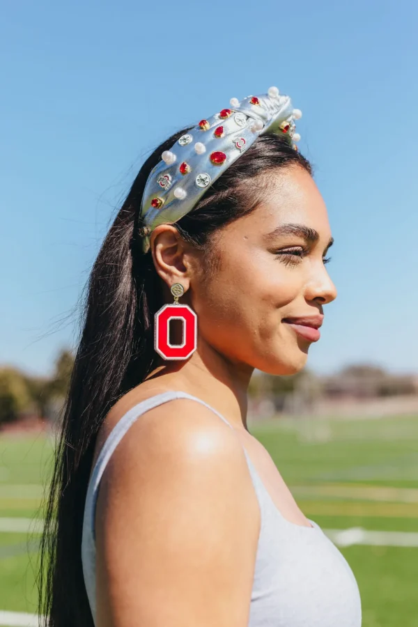 Ohio State Logo Headband-Brianna Cannon Outlet