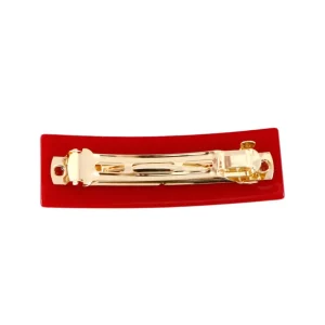 Oklahoma Crimson SOONERS Rectangle Barrette Clip-Brianna Cannon New
