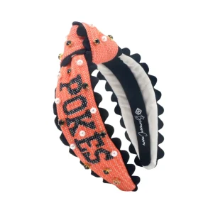 Oklahoma State Child Size POKES Cross Stitch Headband-Brianna Cannon Sale