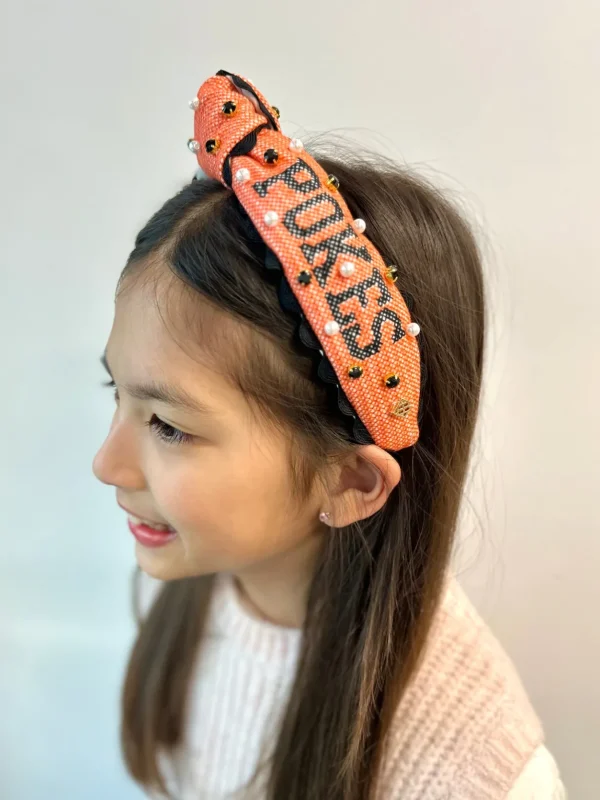 Oklahoma State Child Size POKES Cross Stitch Headband-Brianna Cannon Sale