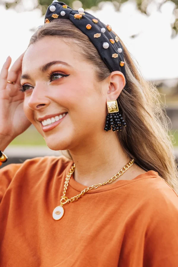 Oklahoma State Logo Headband-Brianna Cannon Outlet