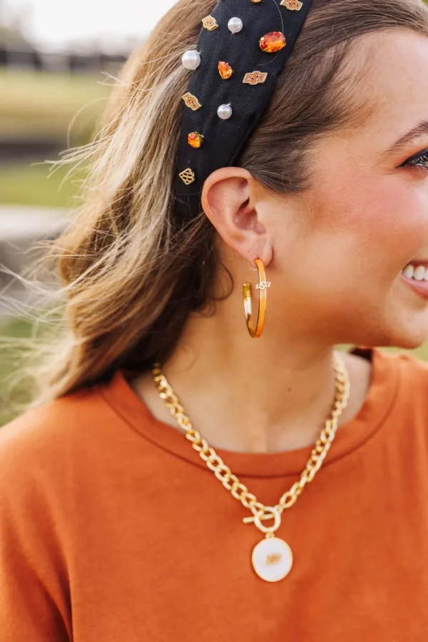 Oklahoma State Logo Headband-Brianna Cannon Outlet