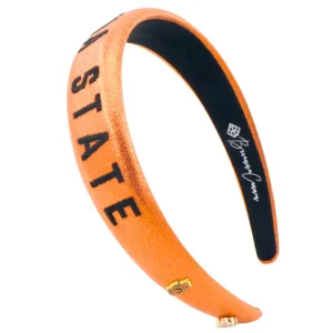 Oklahoma State Orange Thin Embroidered Headband-Brianna Cannon Sale