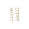 Ole Miss HOTTY TODDY Pavé Rhinestone Stud Earrings-Brianna Cannon Best