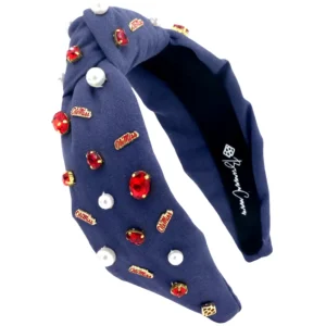 Ole Miss Navy Logo Headband-Brianna Cannon Best