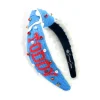 Ole Miss Child Size HOTTY TODDY Cross Stitch Headband-Brianna Cannon Hot