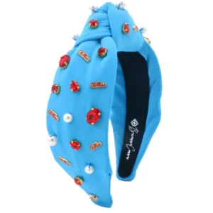 Ole Miss Powder Blue Ole Miss Logo Headband-Brianna Cannon Clearance