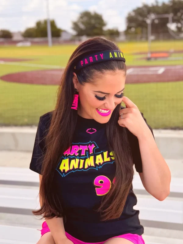 Party Animals Thin Embroidered Headband-Brianna Cannon Hot