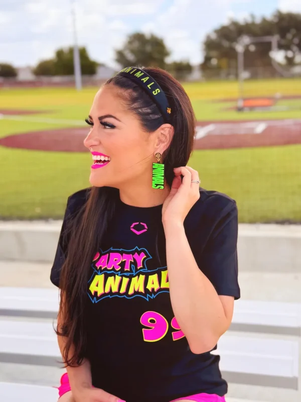 Party Animals Thin Embroidered Headband-Brianna Cannon Hot