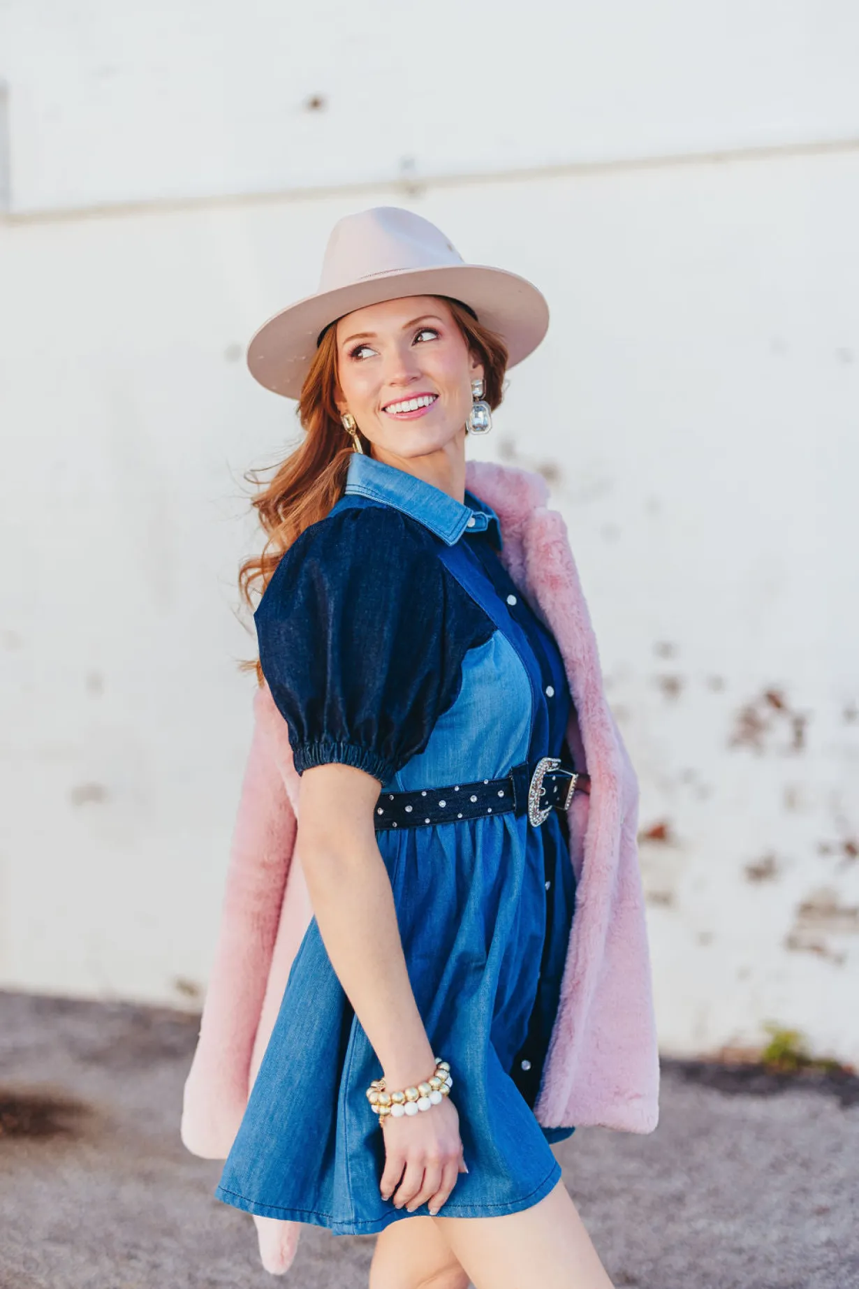patchwork_denim_dress_wit_10.webp Patchwork Denim Dress with Belt-Brianna Cannon Online