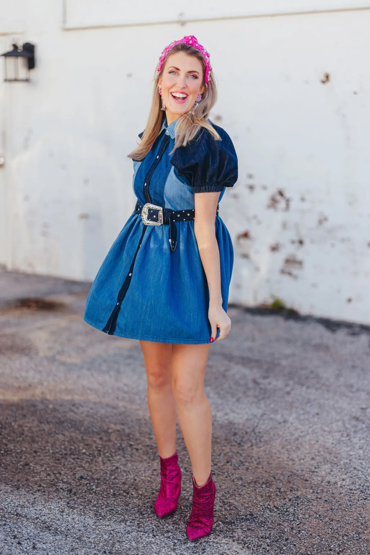 patchwork_denim_dress_wit_16.webp Patchwork Denim Dress with Belt-Brianna Cannon Online