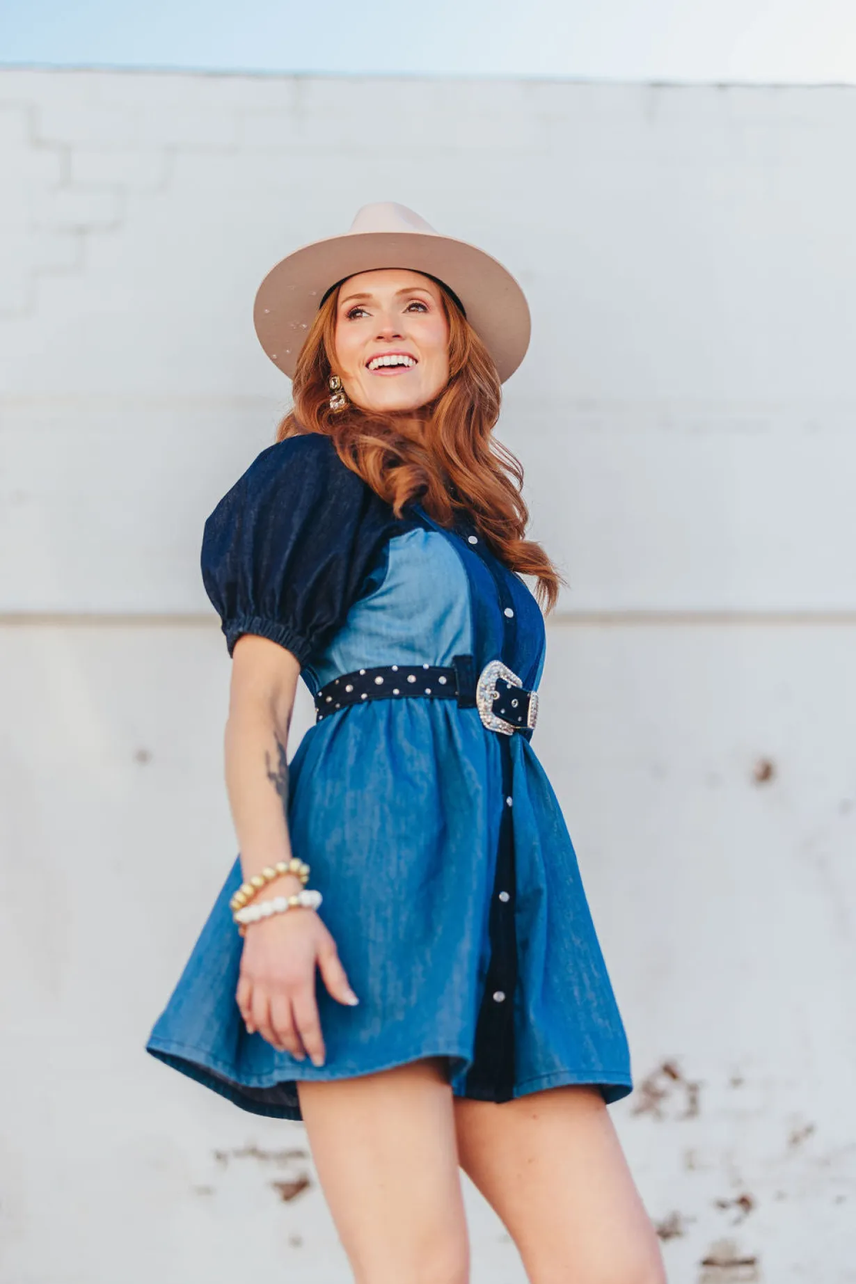 patchwork_denim_dress_wit_5.webp Patchwork Denim Dress with Belt-Brianna Cannon Online