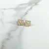Pavé Logo Studs-Brianna Cannon Online