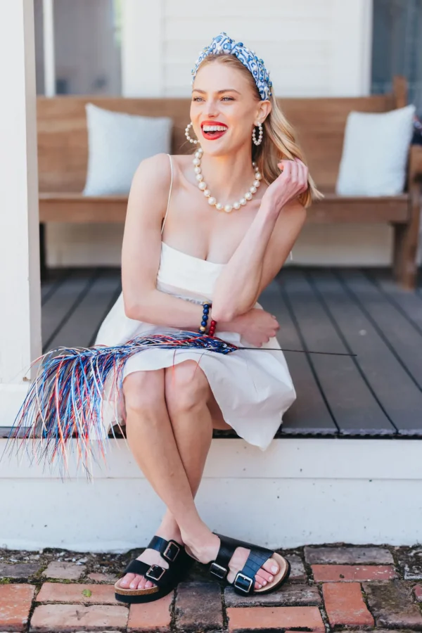 Pearl Beaded Short Necklace-Brianna Cannon Best