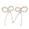 Pearl Bow Earrings-Brianna Cannon Hot