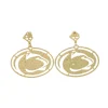 Penn State Gold Logo Earring with BC Logo-Brianna Cannon Hot